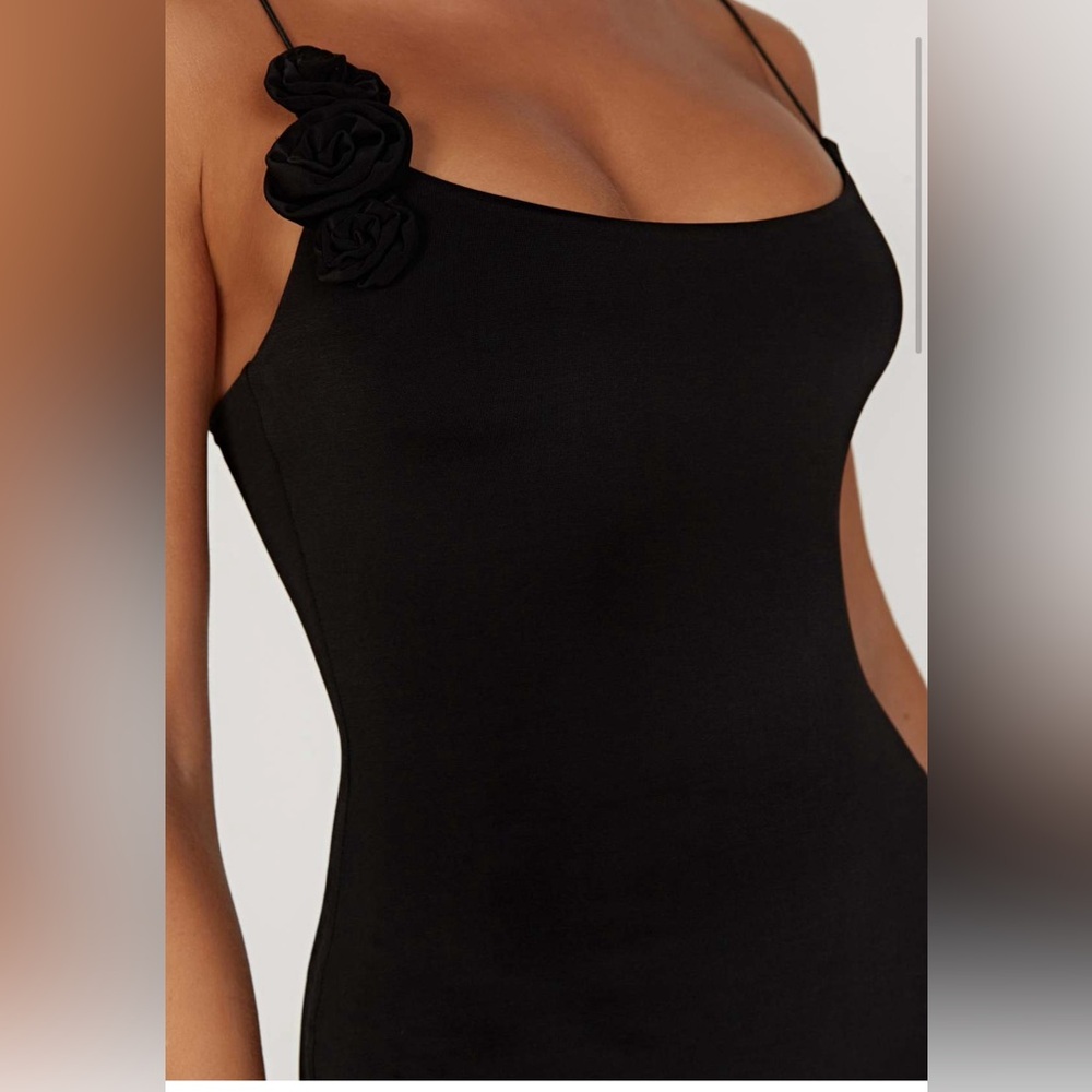 Meshki Black Maxi Dress - Picture 3 of 5